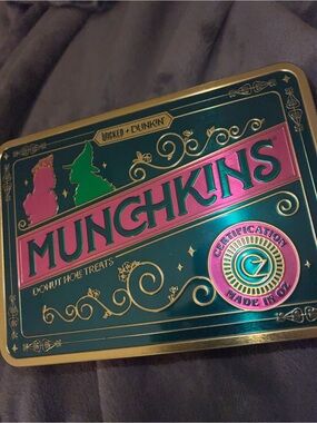 Wicked + Dunkin' Munchkins Tin - OFFICIAL